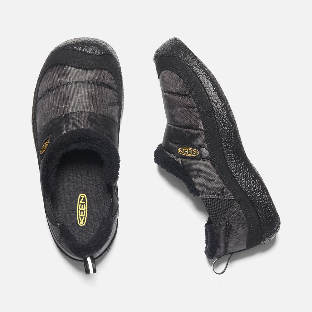 Zapatos Marca Keen Mexico Negros/Amarillos - Niños Howser Ii - UF9513706